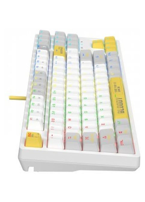 Клавіатура (4711421993845) A4Tech Bloody S87 RGB BLMS TKL USB Energy Red (316223123)