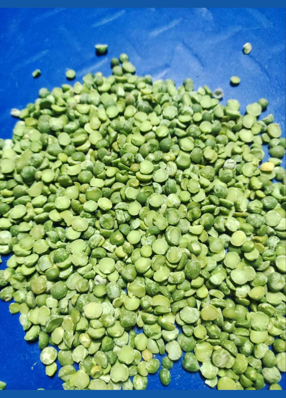 Горох зеленый половинками пищевой 10кг. ZernoTrade (316535489)