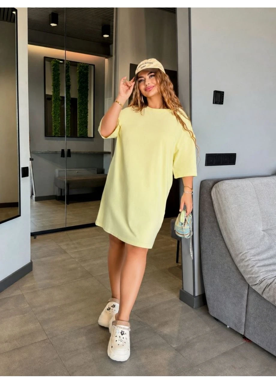 Сукня-футболка з турецького куліру oversize ‼️Заміри в описі‼️ DK/DL Мода без кордонів - (396620489)
