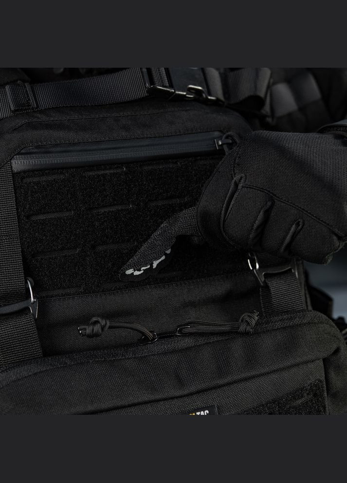 Нашивка Crossed Fingers (вишивка) Black M-TAC (315047544)