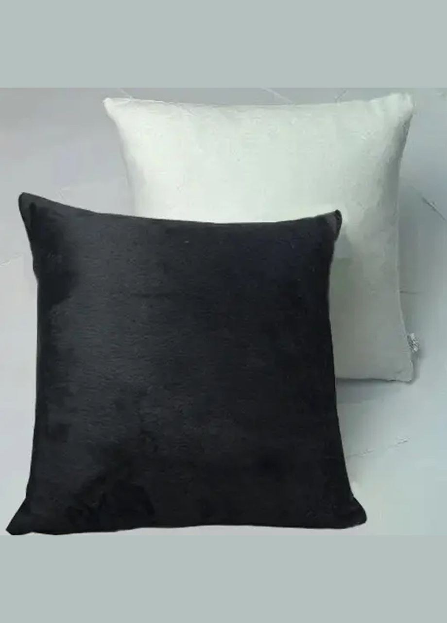 Подушка с принтом "Пьорфект" (19788) чёрный No Brand (351591699)