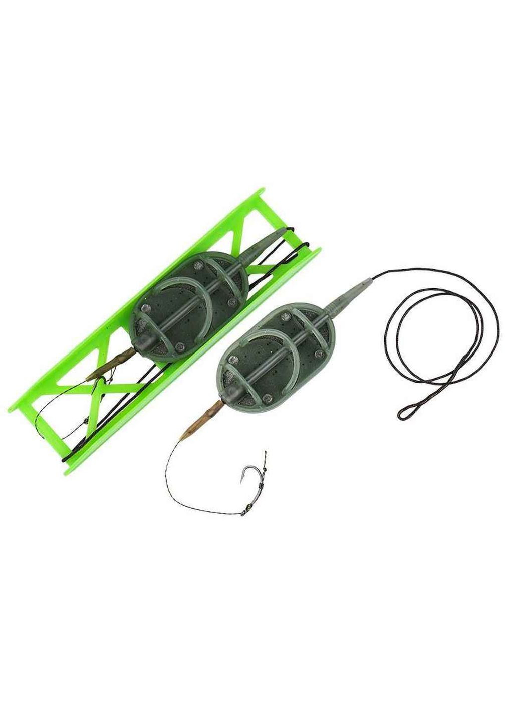 Кормушка "Arc Flat XL" 40г под бойл 1крючок #6 на мотовиле 90-02-02 Fishing Roi (362352557)