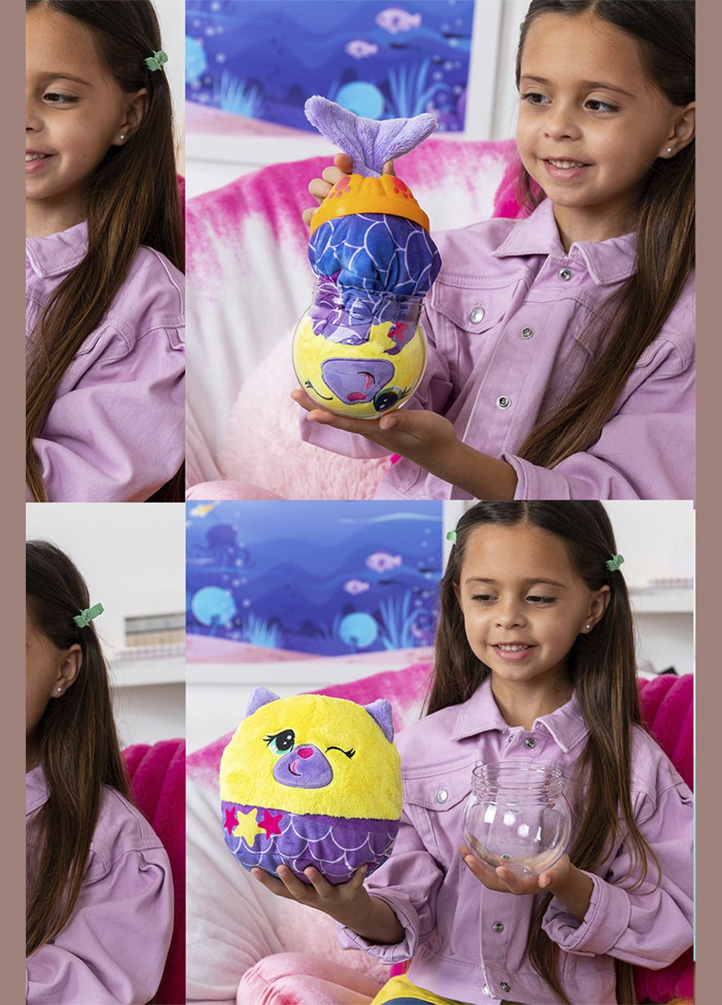 М’яка іграшка - КОШЕНЯ В АКВАРІУМІ колір різнокольоровий ЦБ-00265948 Misfittens (311282058)