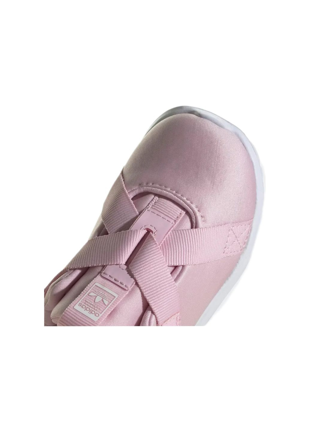 Розовые всесезонные детские кроссовки на девочку originals flex cf l-23.5 adidas