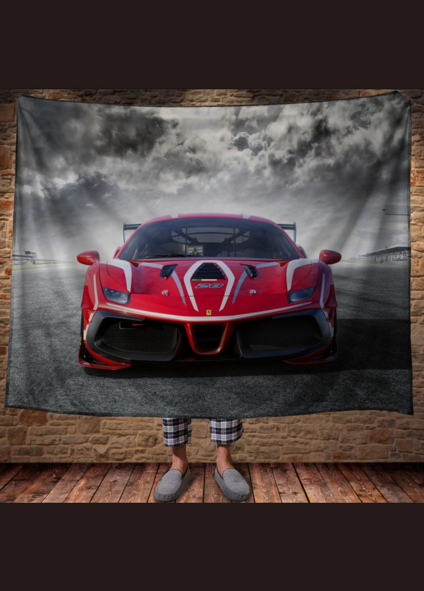 Плед с 3D-принтом - Феррари Перша Креативна мануфактура PERFECTUS Плед (301868864)