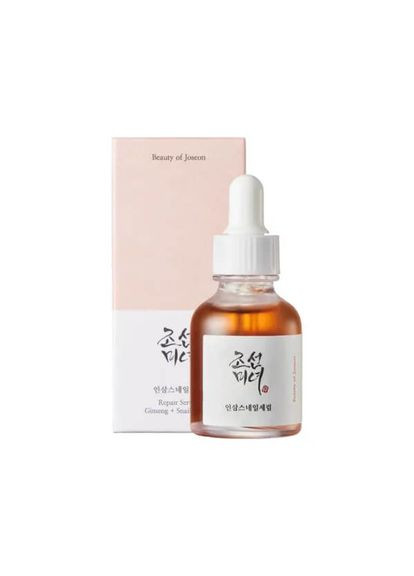 Сироватка з женьшенем і муцином равлика 30 мл Repair Serum Ginseng + Snail Mucin Beauty of Joseon (297365303)