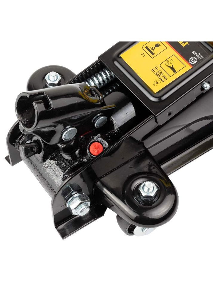 Домкрат гідравлічний підкатний 2т H 130-345мм (кейс) (6104021) Sigma (370968795)