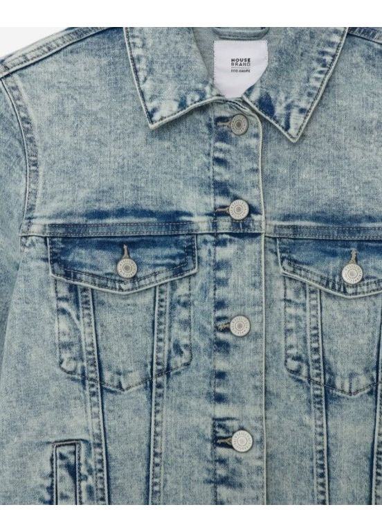 Синя демісезонна джинсова куртка 7059e-50j House