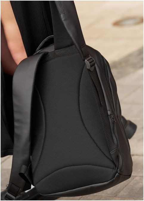 Жіночий рюкзак з відділенням під ноутбук Чорний (3740271343) Sambag (361244701)