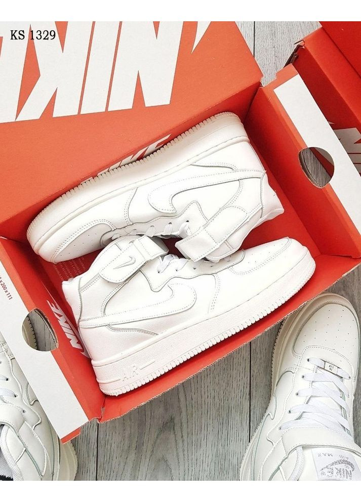 КРОСІВКИ ЖІНОЧІ NIKE AIR FORCE HIGH НАЙК АІР ФОРС 1 ПРЕМІУМ No Brand комбіновані демісезони (367167364)