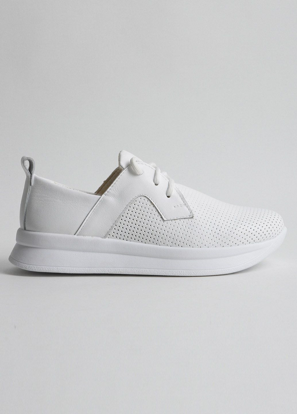 Кроссовки женские кожаные 805 белые 340423 Fashion белые демисезоны (328559818)