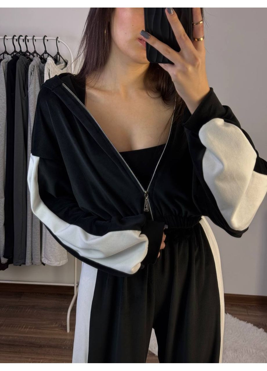 Женский велюровый костюм 2-ка No Brand С817-145/1 (351856750)