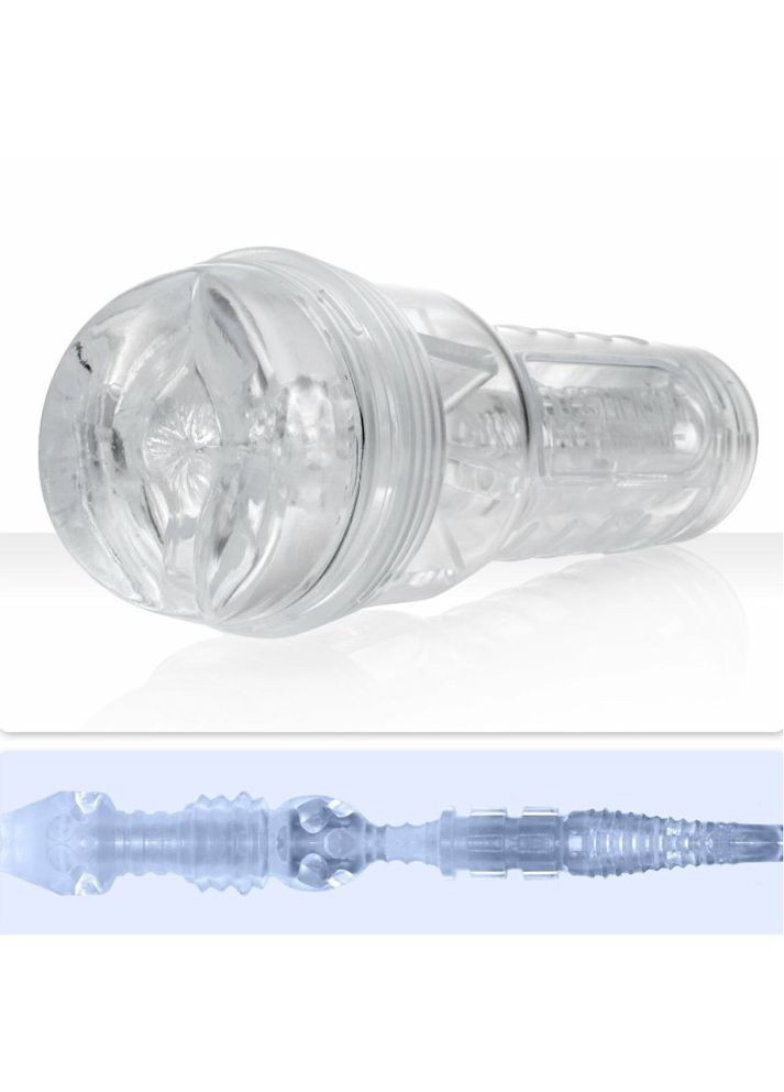 Мастурбатор анус у колбі, кібершкіра Ice Butt Crystal, прозорий Fleshlight (331169048)