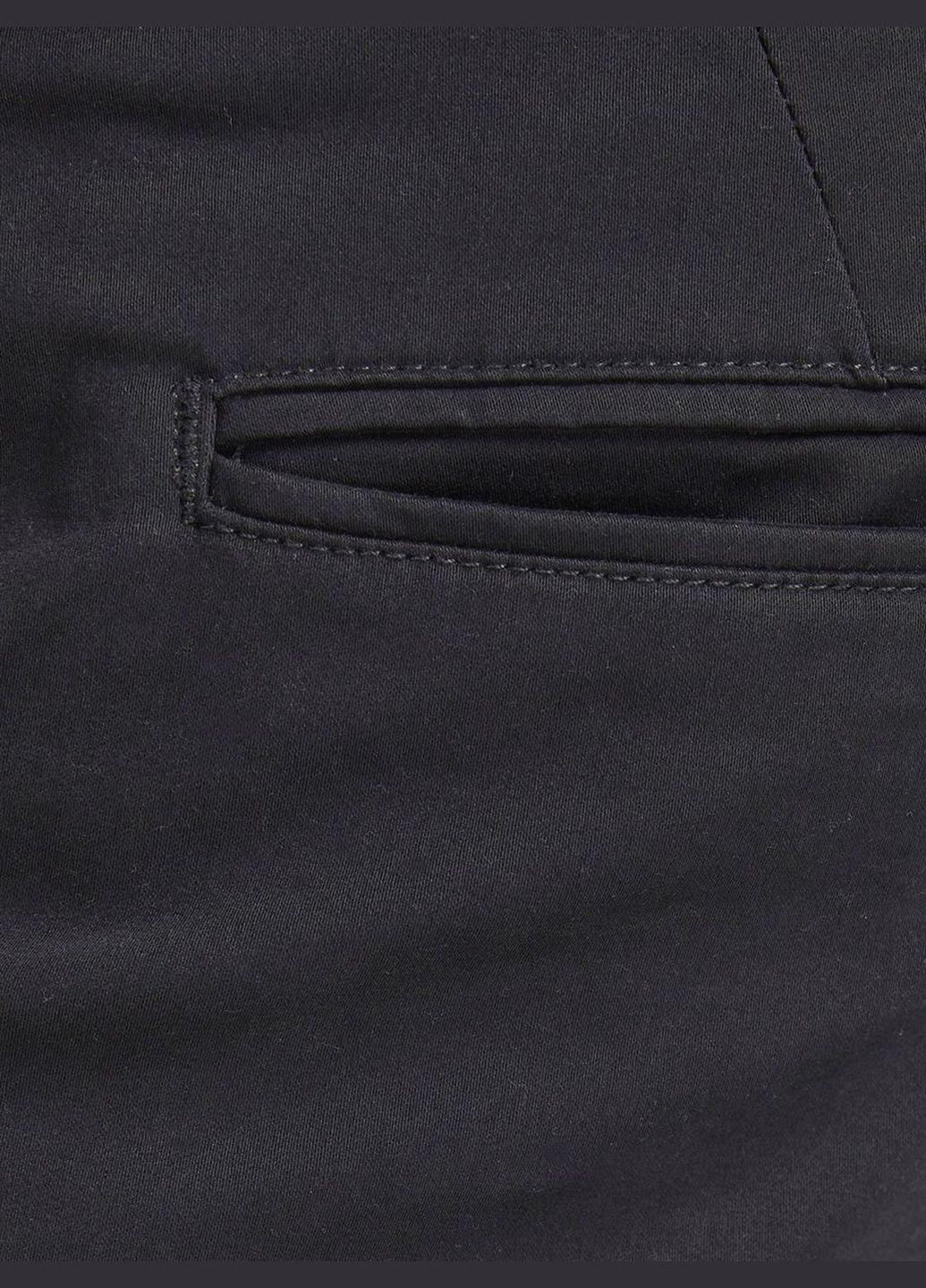 Черные повседневный, кэжуал демисезонные чиносы брюки JACK&JONES