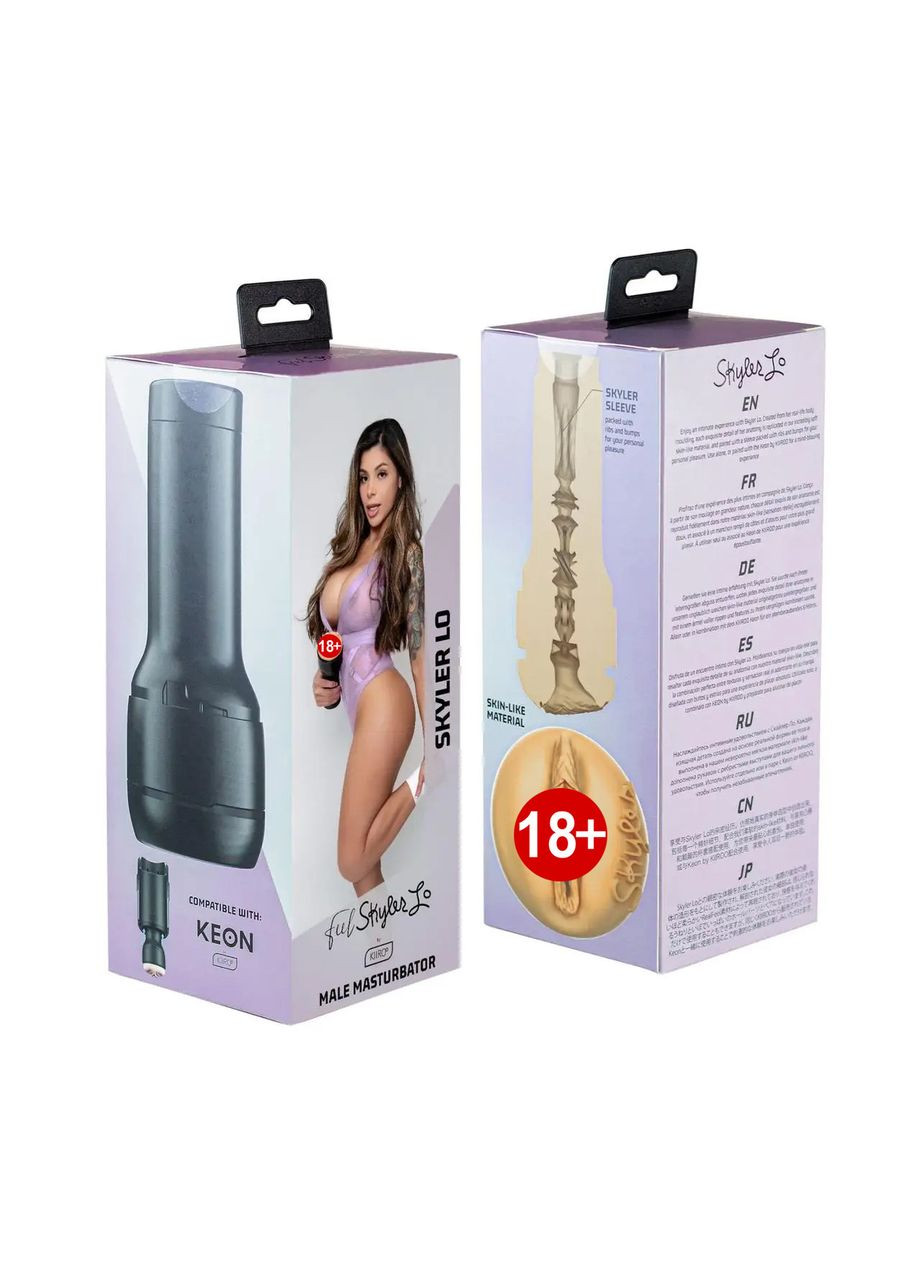 Мастурбатор Feel Skyler Lo, слепок вагины порнозвезды Kiiroo (303908302)