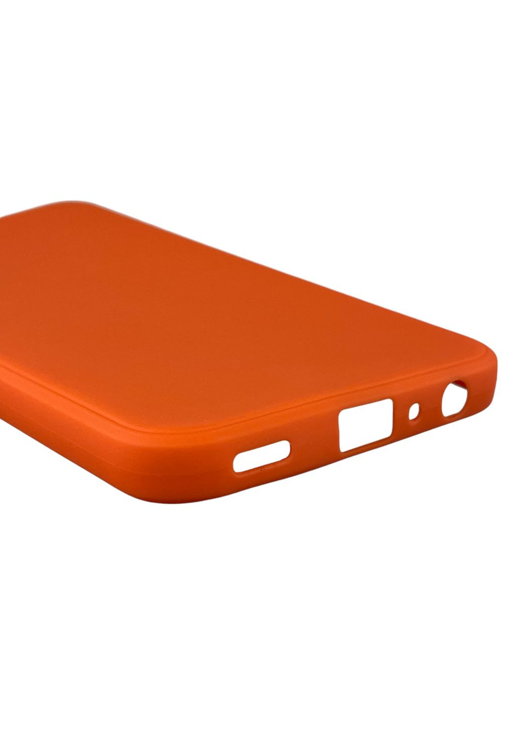 Чехол для Galaxy A25 5G (SM-A256B) с квадратными гранями с защитой камеры на самсунг а25 оранжевый Samsung (366022171)