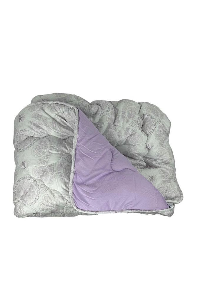 Одеяло полуторное закрытое Узор 20371 150х210 см сиреневое Arda (328391714)