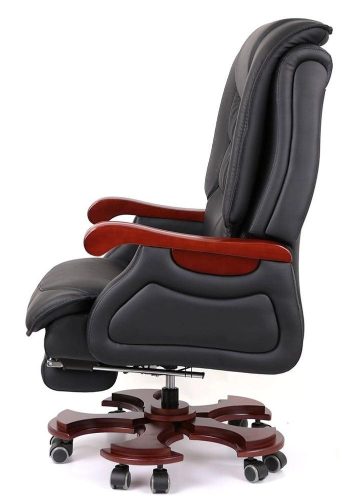 Кресло Ланселот EX RL Черный (Кожа LC-A) Аклас (360546179)