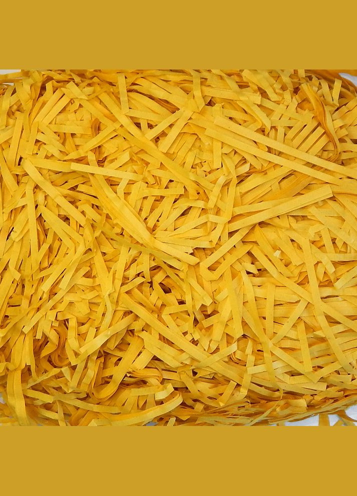 Наполнитель бумажный из тишью 20 гр, темно-желтый No Brand (345734199)