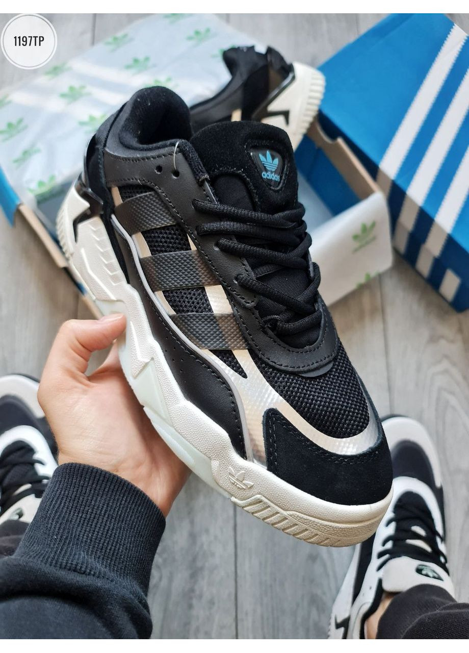 КРОССОВКИ ЖЕНСКИЕ ADIDAS NITEBALL II АДИДАС НАЙТБОЛ No Brand комбинированные демисезоны (368858170)