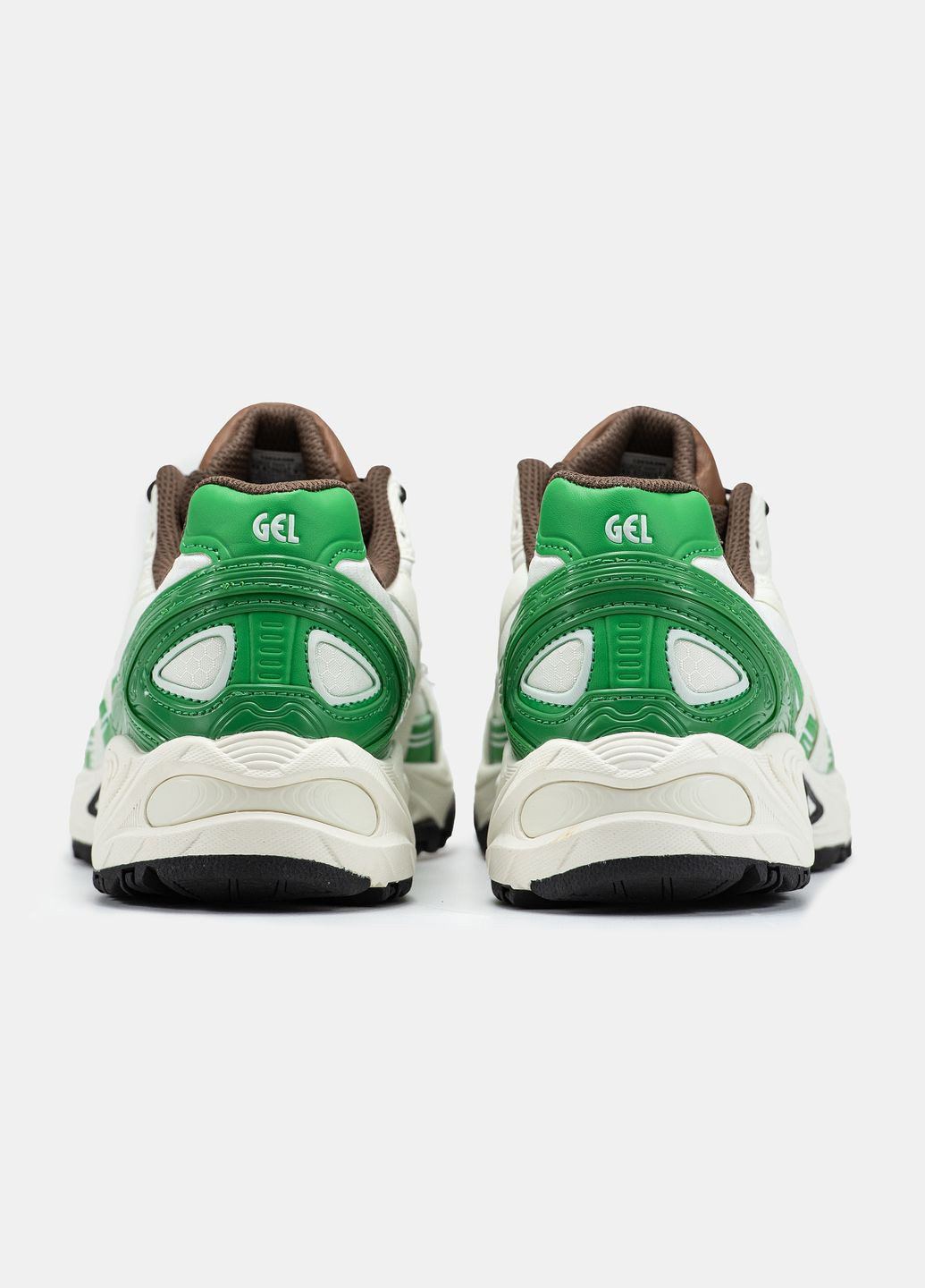 Білі Осінні кросівки чоловічі asics gel-kahana tr v4 white green | асікс гель-кахана тр в4 білі зелені No Brand