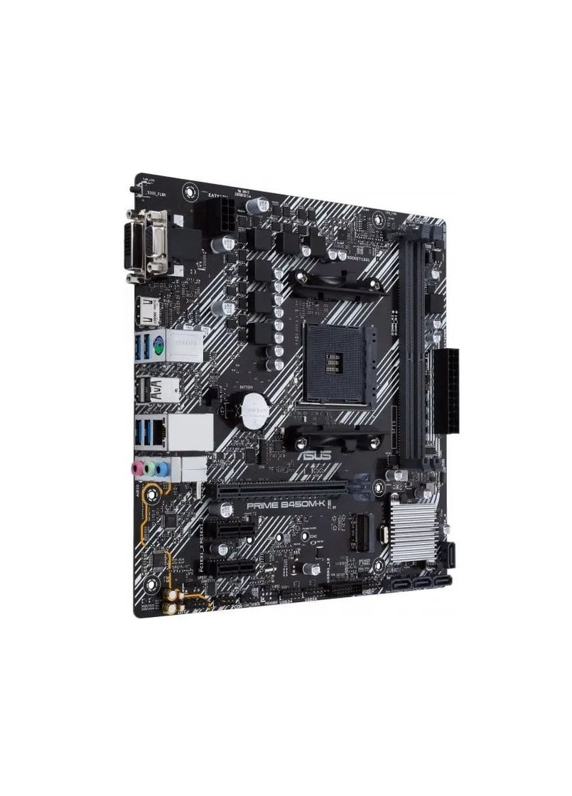 Материнcька плата PRIME B450M-K II sAM4 B450 2xDDR4 HDMI DVI D-Sub mATX Asus (315142008)