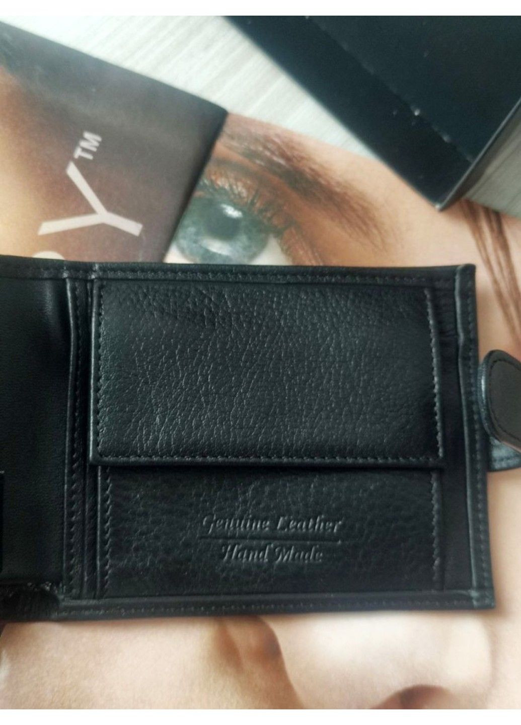 Чоловічий подарунковий набір Calvin Klein ремінь та гаманець, чорний 36033_31 Celine (296777165)