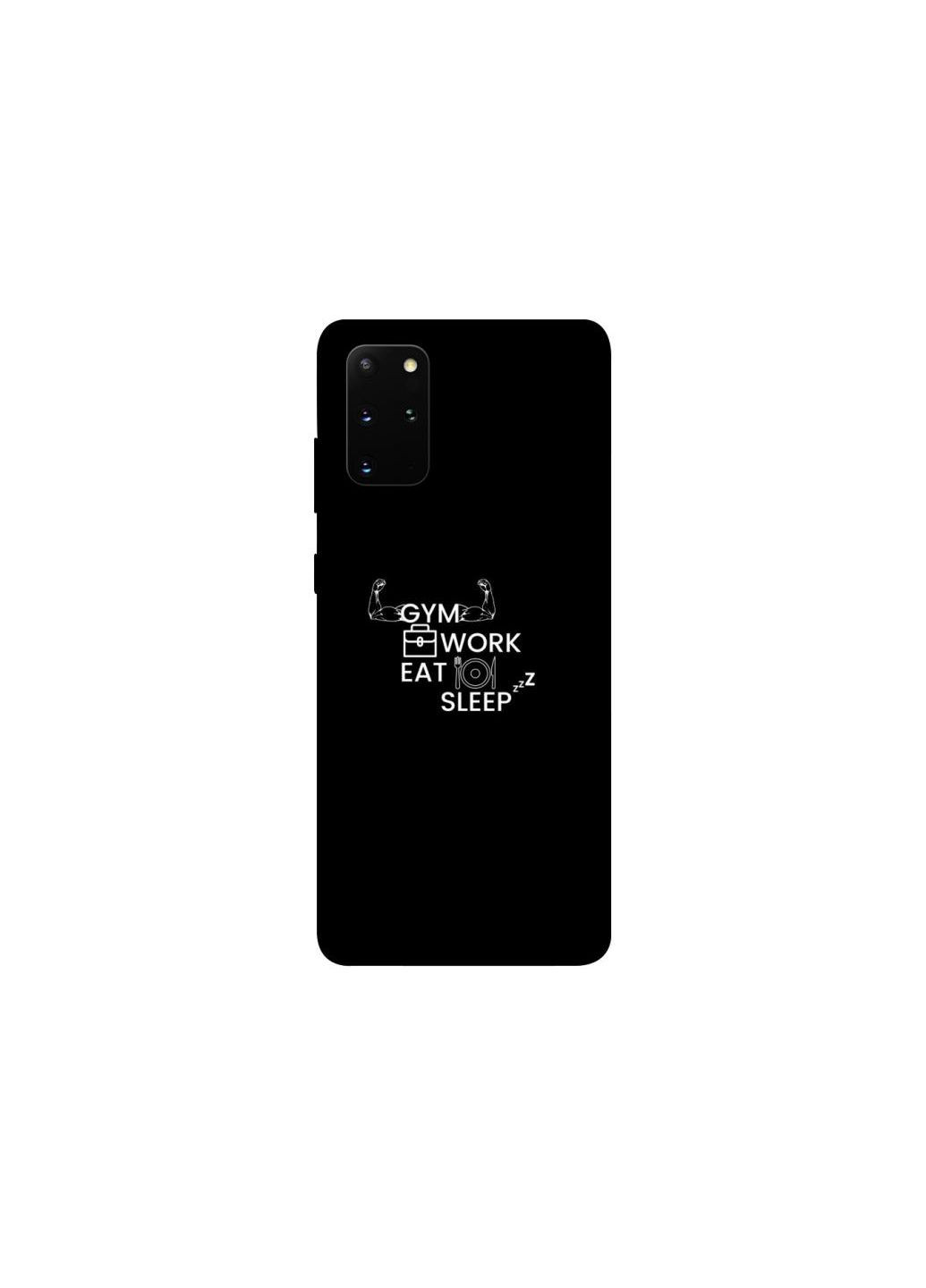 Чехол на Samsung Galaxy S20+ Gym v2 Frontalka (354206019)