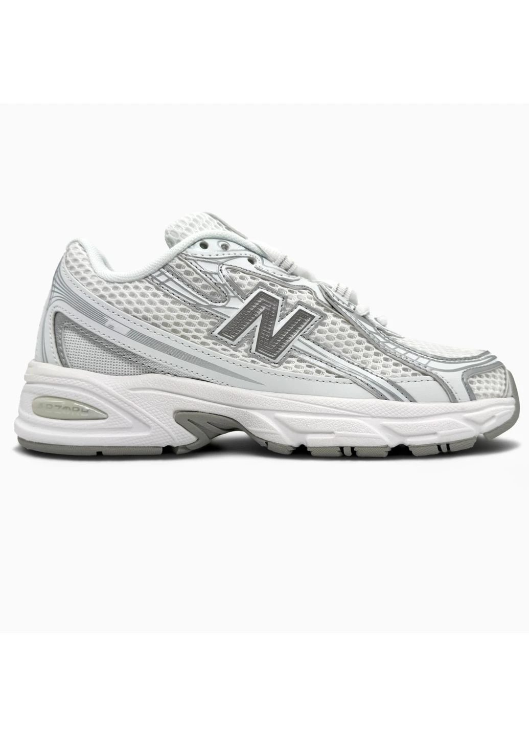 Білі кросівки чоловічі new balance 740 white нью беланс 740 білі демісезон No Brand