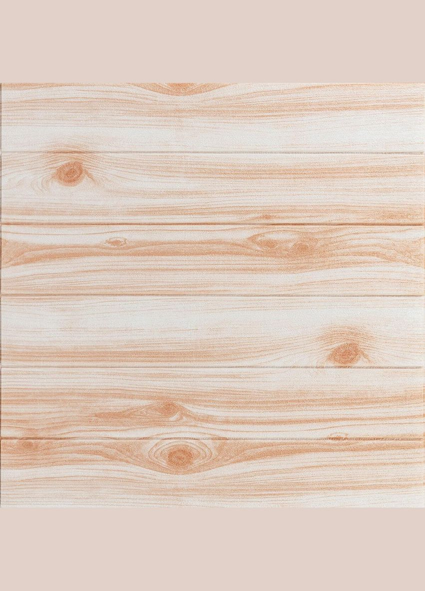 Самоклеюча декоративна 3D панель карамельне дерево 700x700x4мм (080) SW-00000560 Sticker Wall (300242312)