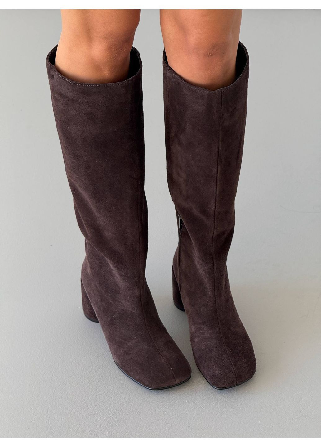 Осенние стильные женские сапоги No Brand