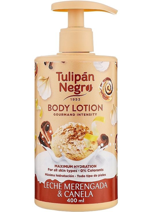 Лосьон для тела Merengada Milk & Cinnamon Body Lotion 400ml (1386947-31019905) Tulipan Negro (368658082)