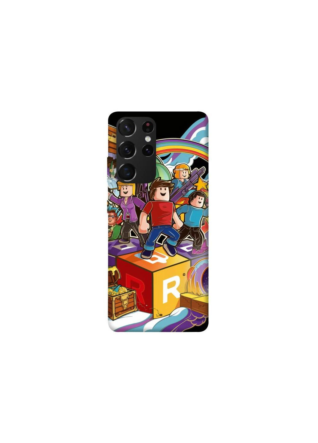 Чохол на Samsung Galaxy S21 Ultra Roblox family Frontalka (354346317)