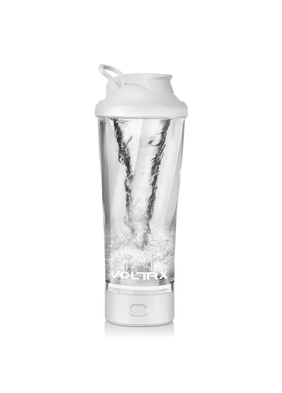 Шейкер спортивний електричний VOLTRX 600 мл. Tritan White SmartShake VortexBoost (329440450)