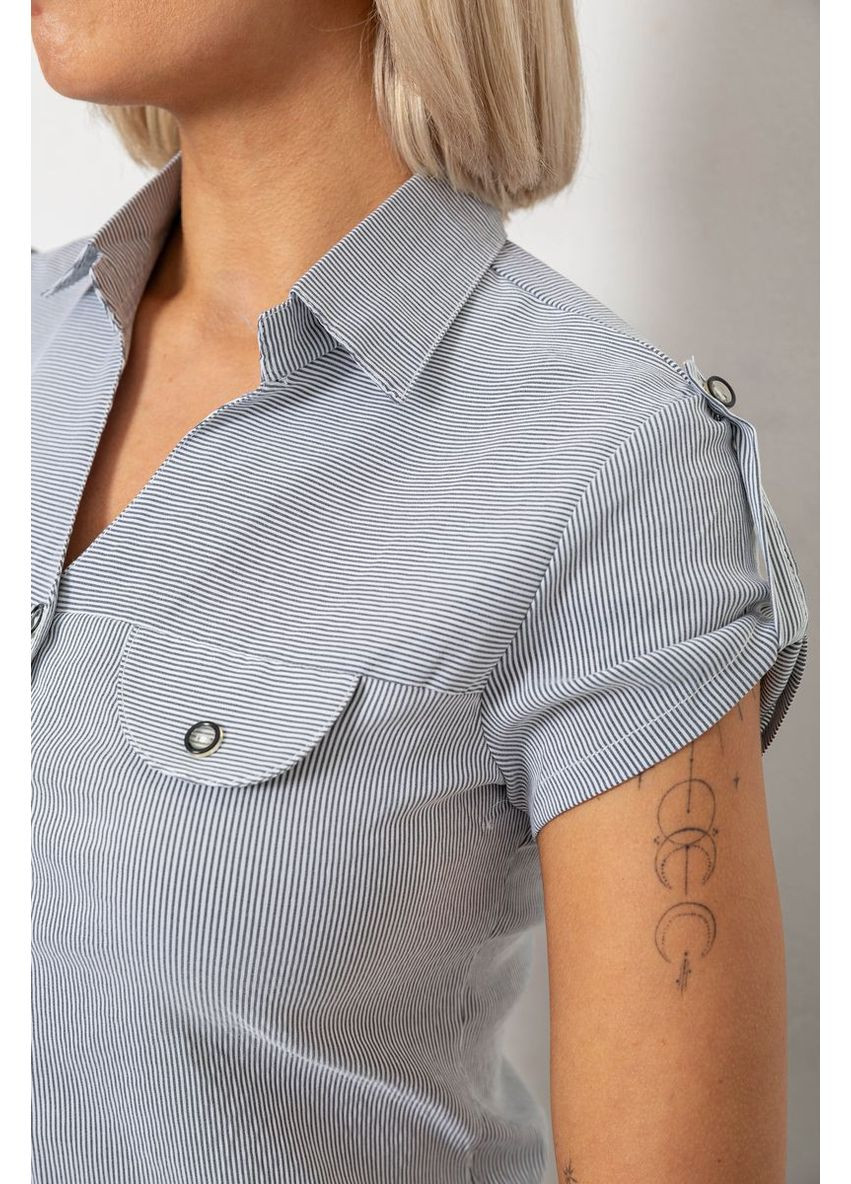 Серая рубашка Ager