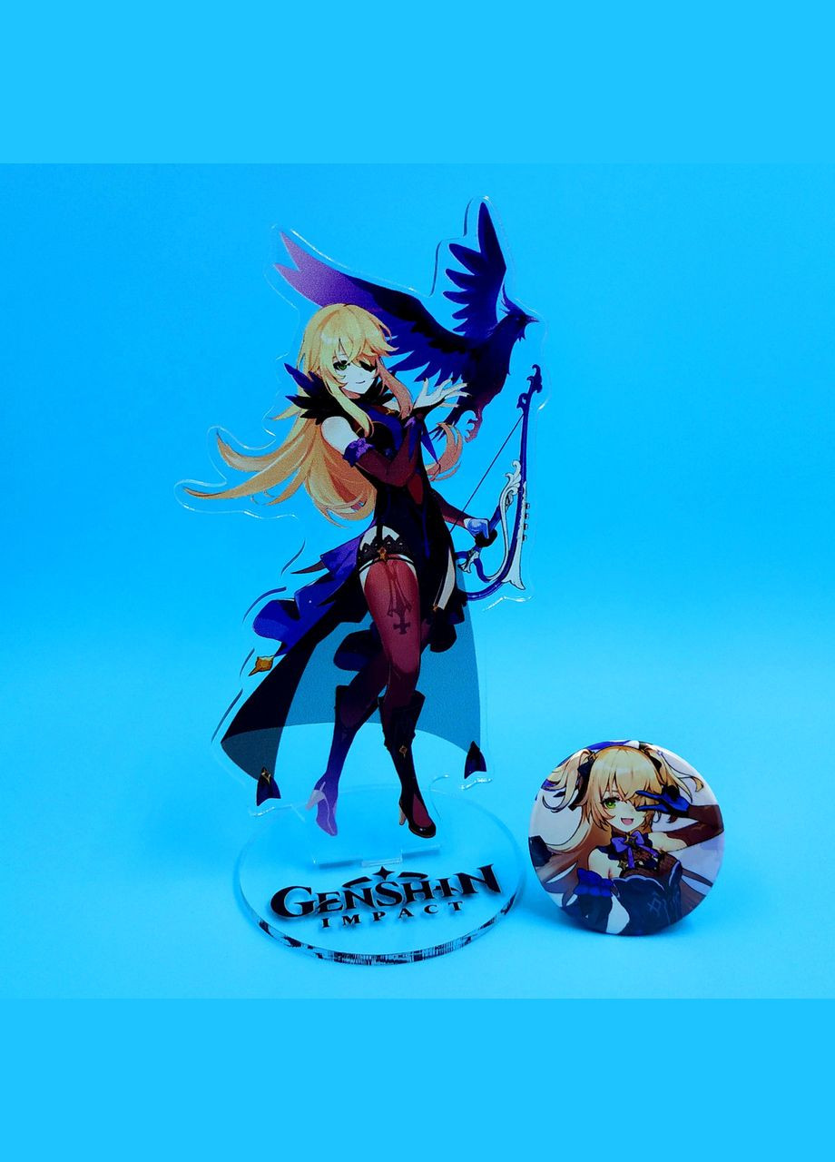 Акриловая фигурка Фишль из Геншина Импакт / Genshin Impact No Brand (348358032)