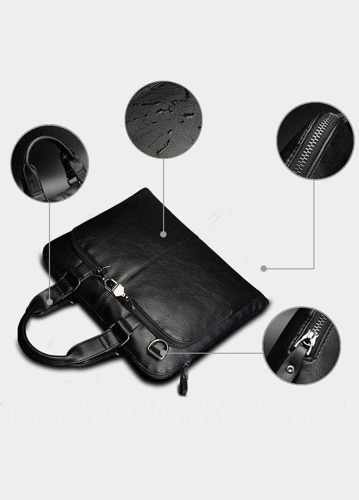 Мужская сумка портфель для документов А4 мужской портфель для работы офисная сумка ПУ кожа(BRT) Brettani (336552367)