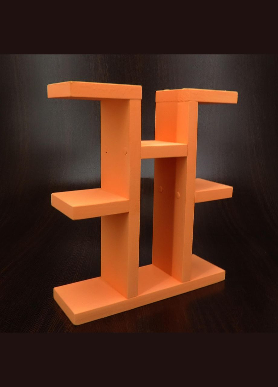 Подставка для цветов из дерева Кальпео грейпфрут (ЦВП-000454) No Brand (328225008)