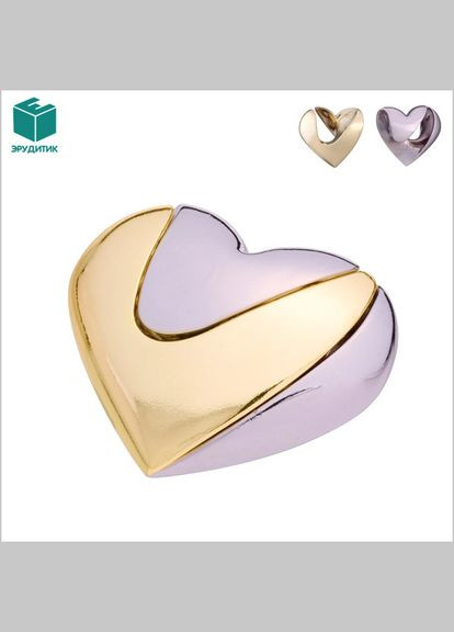 Металева головоломка Любов ( Love) 1 рівень Huzzle (316323733)