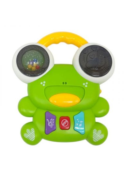 Музичне жабенятко, укр озвучування (ЗЕЛЕНЕ) WToys (361417311)
