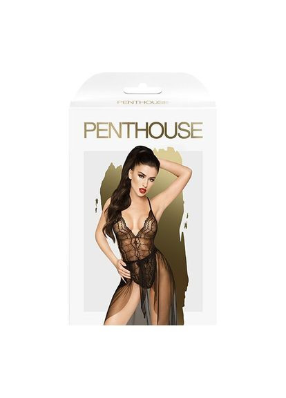 Комплект боди и юбка Best Foreplay - CherryLove Penthouse чёрный полиэстер, эластан