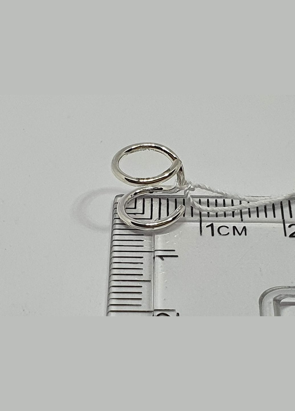 Серебряное кольцо на Хеликс. 4764 Ірій (303700086)