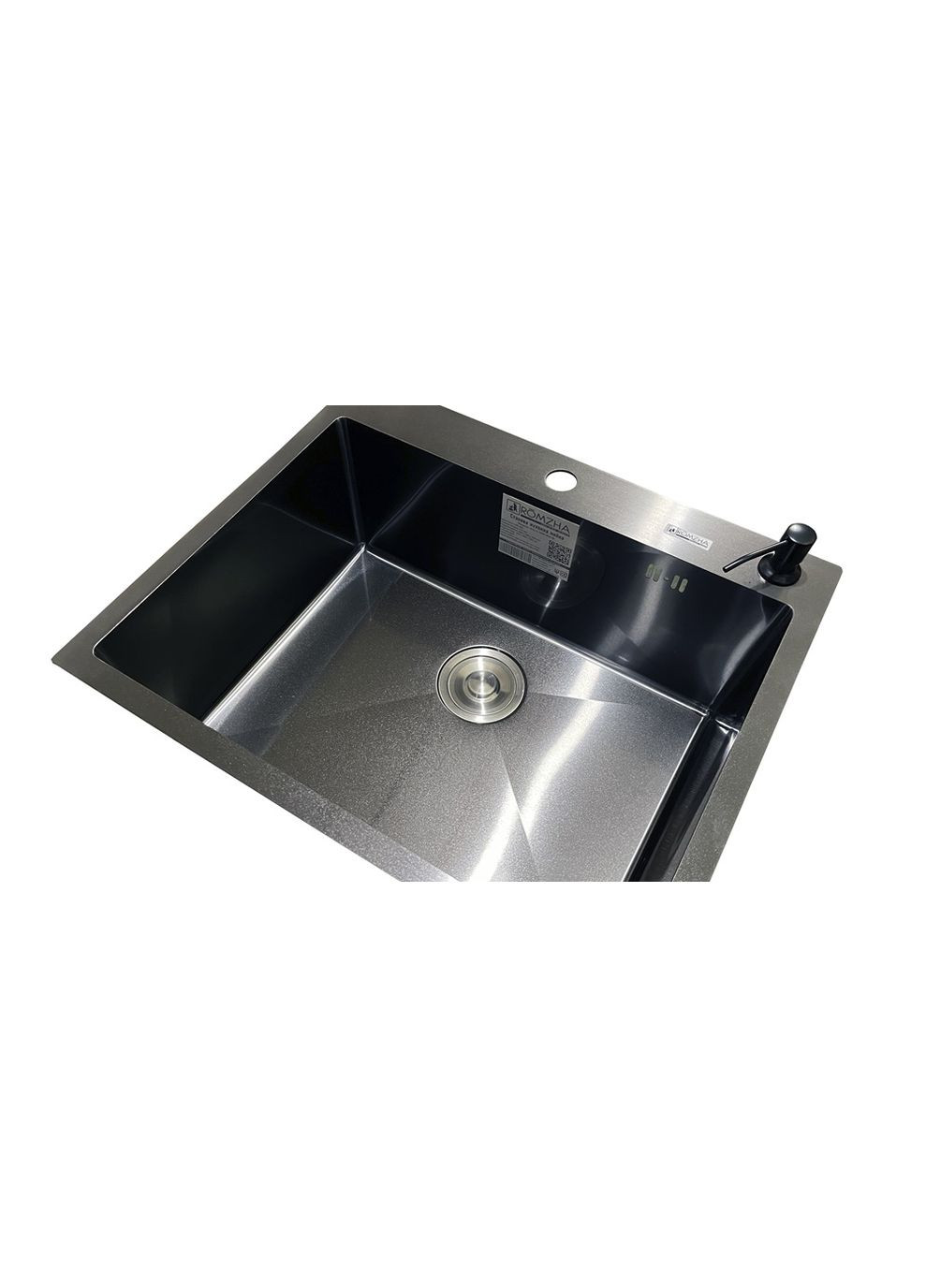 Кухонна мийка Arta U550S Max BL Romzha (314931523)