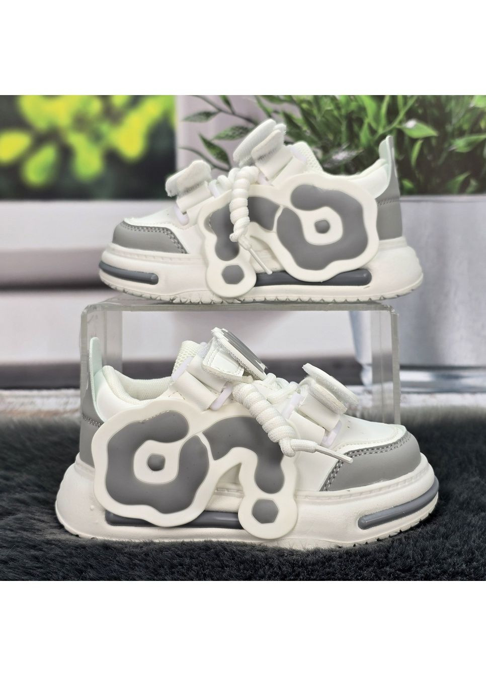 Білі осінні кросівки дитячі для дівчинки Paliament