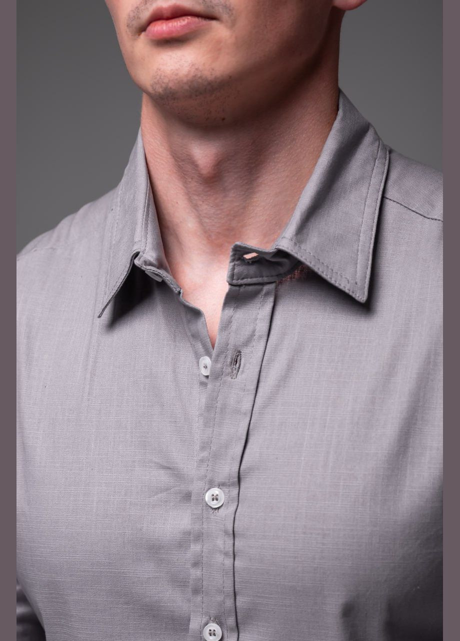 Стильна класична лляна сорочка Vakko (338782724)