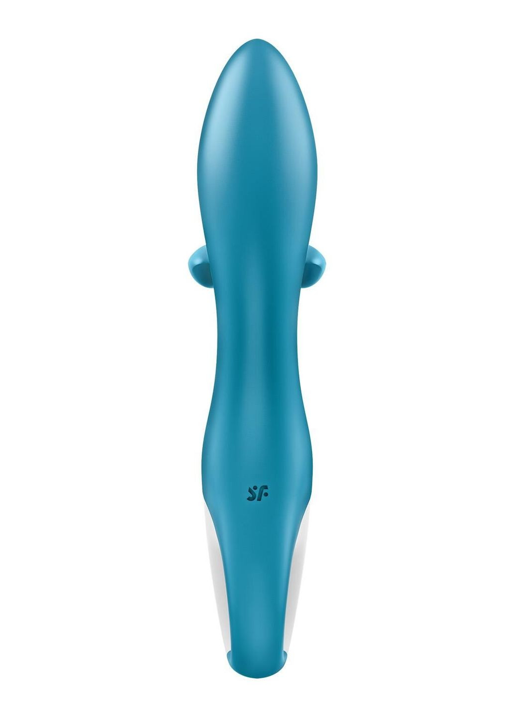 Вибратор кролик с тройным отростком Embrace me Turquoise, 2 мотора, диаметр 3,6 см Satisfyer (297516815)
