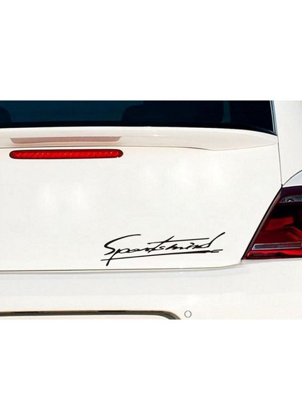 Наклейка на авто 3D TUNING STUDIO Sports Mind 320х77х0.070мм No Brand (362498950)