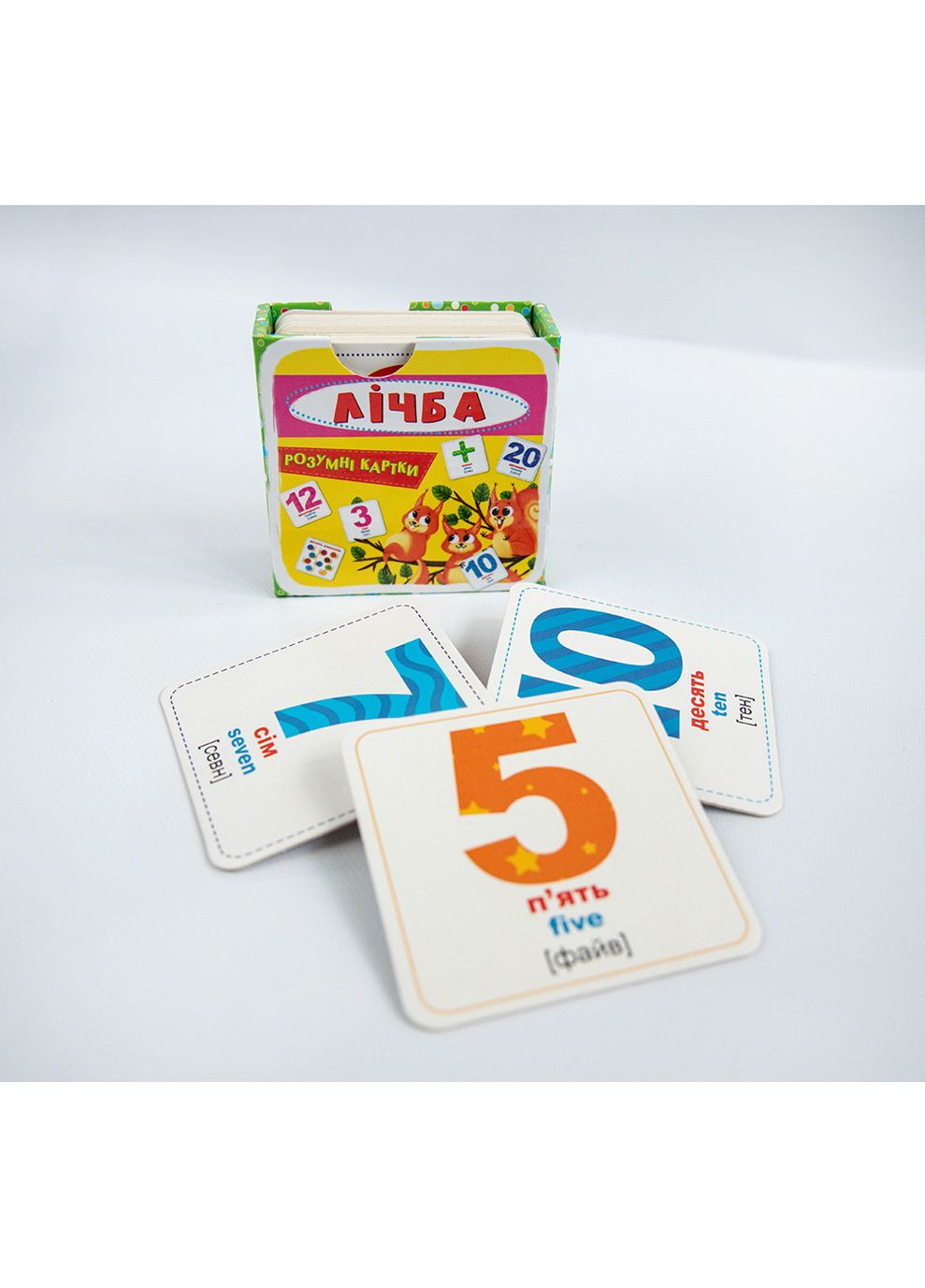 Розумні картки. Лічба. 30 карток Кристал Бук (349838539)