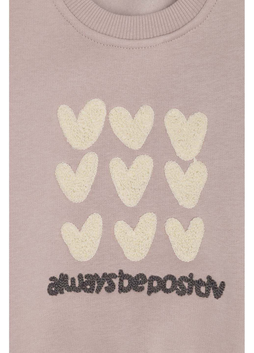 Feely kids світшот комбінований футер