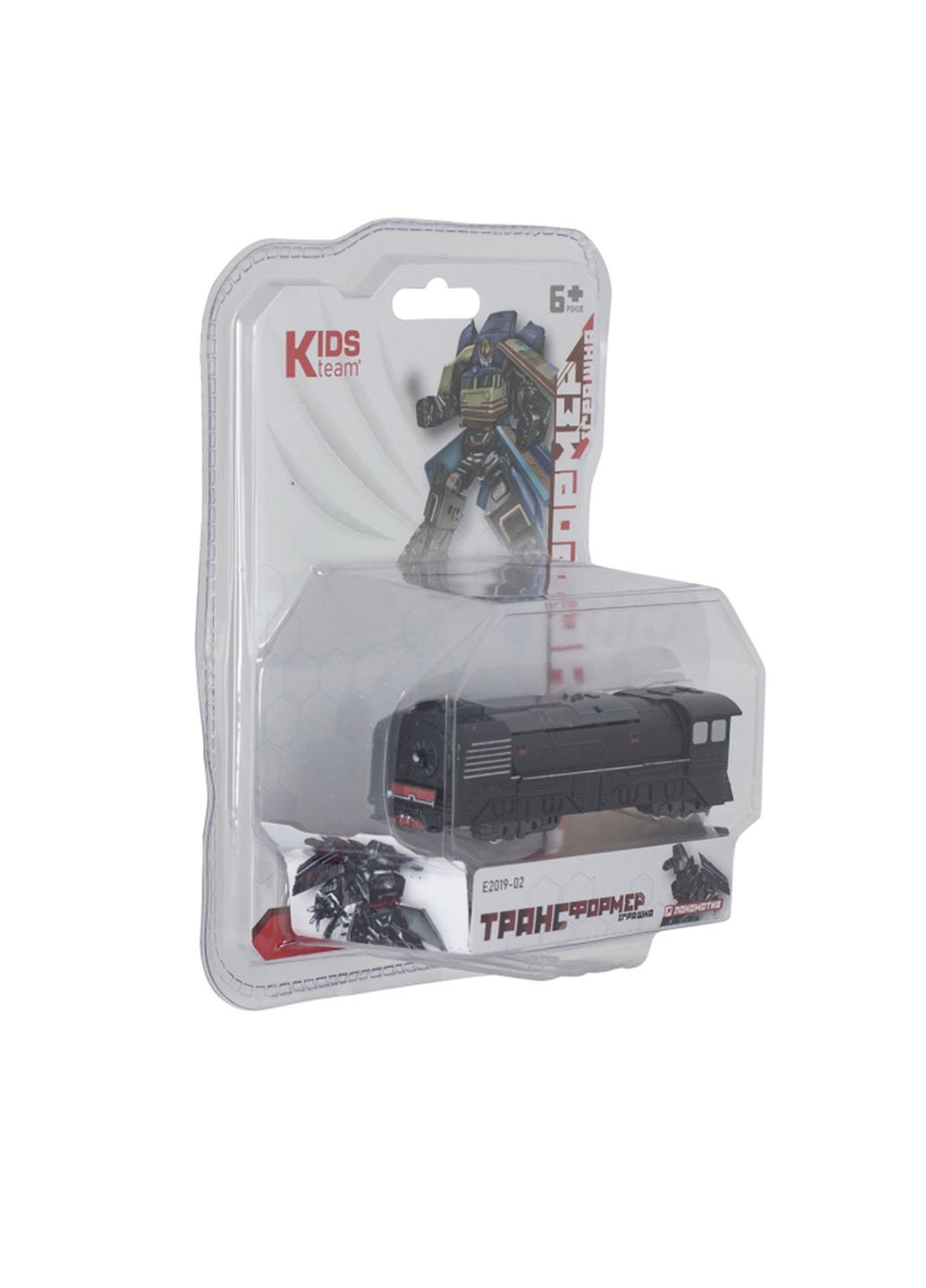 Игрушка - трансформер "Локомотив" цвет разноцветный CB-00262909 Kids Team (319068810)